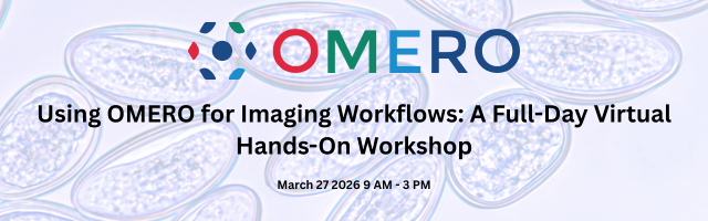 OMERO workshop banner